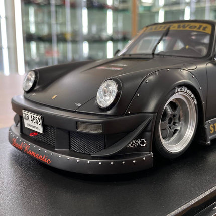 GT Spirit Porsche RWB 911 (964) Stella Artois 1:18 Resin Matt Black Limited - scale model for display