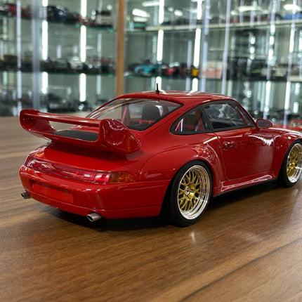 1/18 Resin GT Spirit Porsche 911 (993) 3.8 RSR 1996 - Red Limited Edition - fine detailed model replica