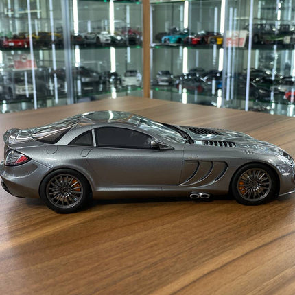 GT Spirit Mercedes-Benz SLR McLaren MSO Edition 1:18 Resin Model Grey - collectible scale model car