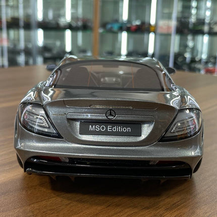 GT Spirit Mercedes-Benz SLR McLaren MSO Edition 1:18 Resin Model Grey - premium collector scale model