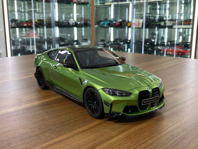 GT Spirit 1/18 Resin BMW M4 Competition G82 M Performance 2021 Java Green - detailed collector display model