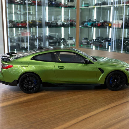 GT Spirit 1/18 Resin BMW M4 Competition G82 M Performance 2021 Java Green - collectible scale model car