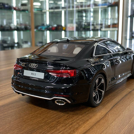 GT Spirit 1:18 Audi RS 5 Coupe 2017 Black Resin Model Car - fine detailed model replica