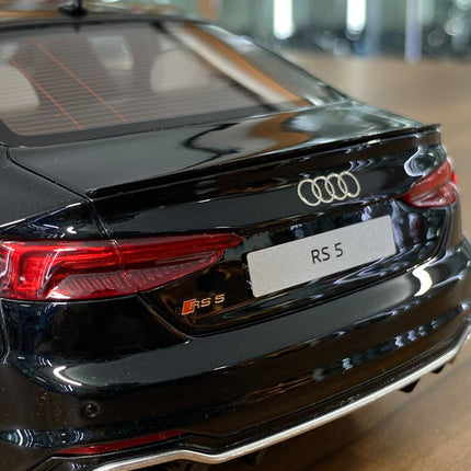 GT Spirit 1:18 Audi RS 5 Coupe 2017 Black Resin Model Car - premium collector scale model