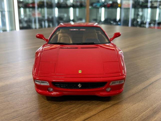 GT Spirit Ferrari F355 Berlinetta 1:18 Resin Model Car Red Limited Edition - studio product photo of the scale model
