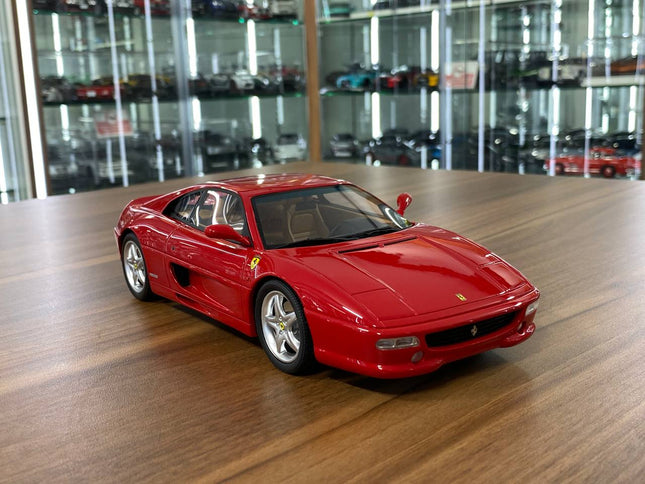 GT Spirit Ferrari F355 Berlinetta 1:18 Resin Model Car Red Limited Edition - detailed collector display model