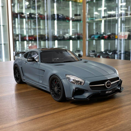 GT Spirit 1/18 Mercedes-Benz AMG GTR FAB DESIGN AREION Grey Resin Model - detailed collector display model