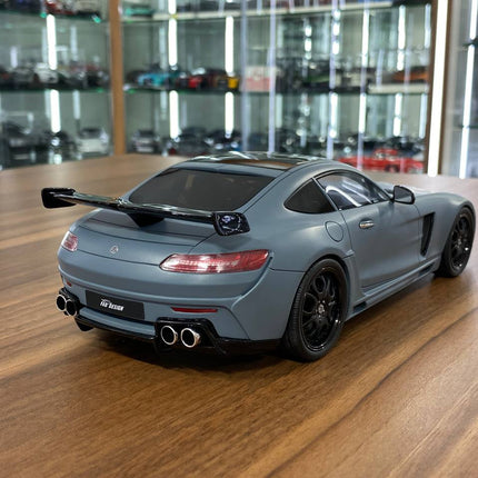 GT Spirit 1/18 Mercedes-Benz AMG GTR FAB DESIGN AREION Grey Resin Model - scale model collectible piece