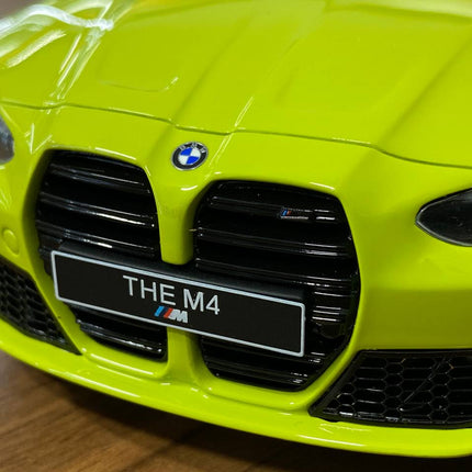 1/18 Resin GT Spirit BMW M4 Competition Coupe (G82) 2021 in Sao Paulo Yellow -  Limited 600 pcs - showroom-quality model repl