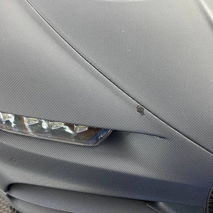 MR Collection Models Bugatti Chiron 1/8 Grey Matt Carbon Fiber Resin Model Car - showroom-quality model replica