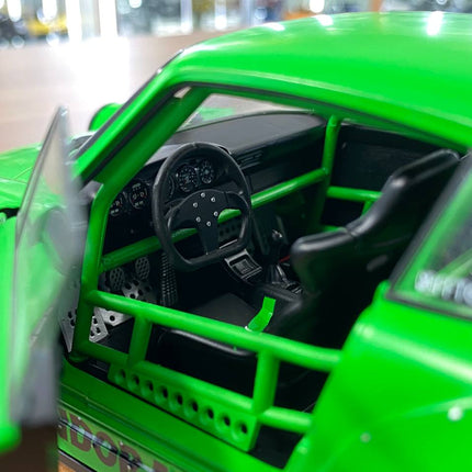 Solido 1/18 Diecast Porsche 964 RWB - PANDORA ONE 2011 Green - detailed die-cast style model