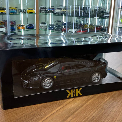 KK Scale Ferrari F50 Hardtop 1:18 Black Diecast Model Car - detailed die-cast style model
