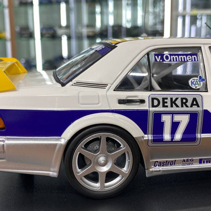Minichamps Mercedes-Benz 190E Evo 1 1:18 Diecast Model MS-JET-Racing DTM 1990 - premium collector scale model