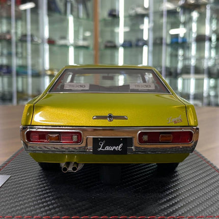 Ignition Model Nissan Laurel SGX (C130) 1:18 Resin Diecast Model Car Green - premium collector scale model