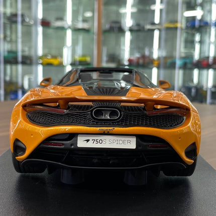 1/18 Resin Model – GT Spirit McLaren 750S Spider Orange Limited Edition - premium collector scale model