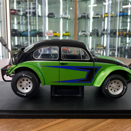 Solido 1/18 Volkswagen Beetle Baja Diecast Model 1976 Green - collectible scale model car