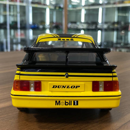 Solido Ford Sierra RS 500 1/18 Diecast Model Partial Opening Black - premium collector scale model