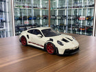 GT Spirit Porsche 911 (992) GT3 RS 1:12 Resin Model Car Off White Red Rim Limited Edition - detailed collector display model