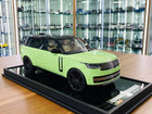 MotorHelix Range Rover Autobiography 2022 1/18 Resin Model Light Green Limited 99 - detailed collector display model
