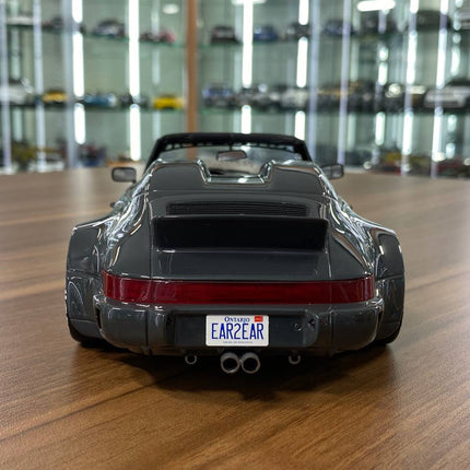 GT Spirit Porsche Speedster RWB 1:18 Yabai Gray Resin Model - premium collector scale model
