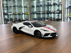 GT Spirit Chevrolet Corvette C8 Henn-Vette 1:18 White Resin Model - detailed collector display model