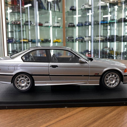 Solido BMW M3 E36 Coupe 1990 1:18 Diecast Model Car Artic Silver - collectible scale model car