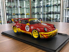 1/18 Diecast Solido Porsche RWB - MATY'S IDLERS 2016 #17 in Red/Yellow - detailed collector display model