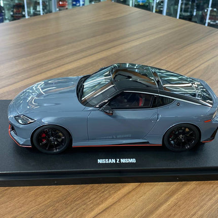 GT Spirit Nissan Fairlady Z Nismo Pandem 1:18 Grey Resin Model - collector edition scale model