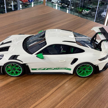 GT Spirit Porsche 911 (992) GT3 RS 1:12 Resin Model Car Off White - scale model for display