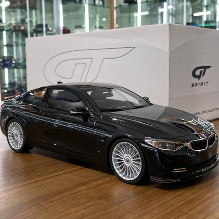 GT Spirit BMW Alpina B4 1:18 Resin Scale Model Car Black - detailed collector display model