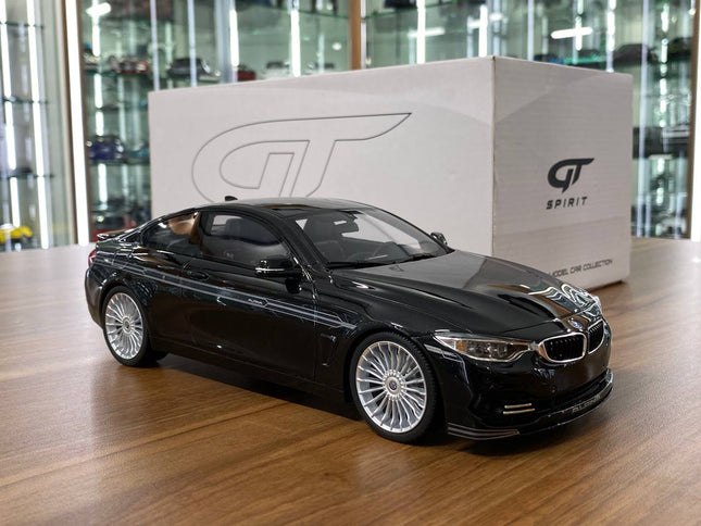 GT Spirit BMW Alpina B4 1:18 Resin Scale Model Car Black - detailed collector display model