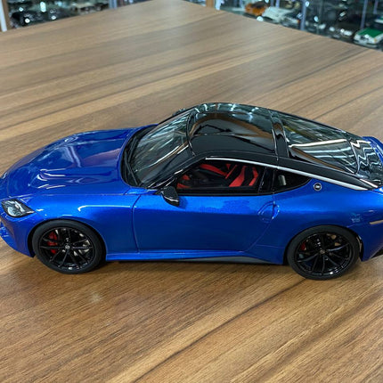 GT Spirit 1:18 Nissan Fairlady Z Prototype Resin Model Blue - premium collector scale model