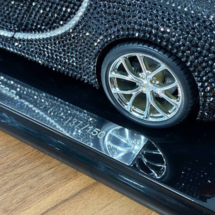 Bugatti Chiron 2016 1:18 Crystal Version Diecast Model Car | Bburago - collector edition scale model