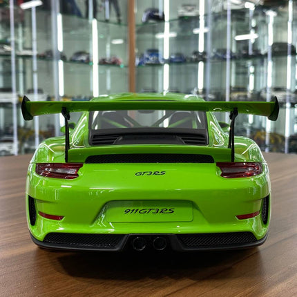 GT Spirit 1:12 Porsche 911 (991.2) GT3 RS Resin Model Lizard Green - premium collector scale model