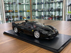 KK Scale Ferrari F50 Hardtop 1:18 Black Diecast Model Car - detailed collector display model