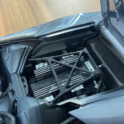 AutoArt Lamborghini Murcielago Roadster Grey 1:18 Diecast Model Car - showroom-quality model replica
