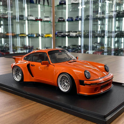 1/18 Diecast Solido Porsche KS-R 2022 Orange - detailed collector display model
