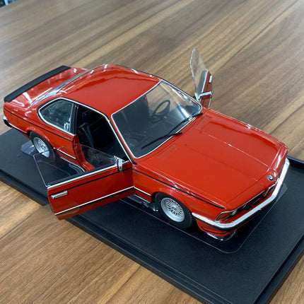 Solido 1/18 BMW 635 CSI (E24) 1984 Diecast Model Car Red - collector edition scale model