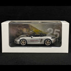 Porsche 718 Boxster 25 Years Travel Experience 1:43 Minichamps – Silver - view 1