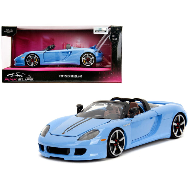 https://cdn.shopify.com/s/files/1/0504/9925/6496/files/porsche-carrera-gt-convertible-blue-with-black-stripes-pink-slips-series-124-diecast-model-car-by-jada-398093.jpg?v=1748419009