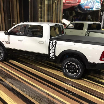 GT Spirit 1/18 RAM 2500 Power Wagon White Resin Model Car - collectible scale model car