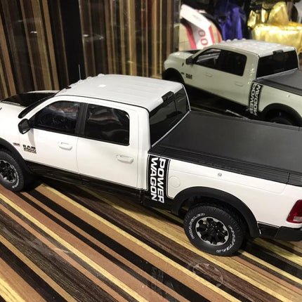 GT Spirit 1/18 RAM 2500 Power Wagon White Resin Model Car - fine detailed model replica