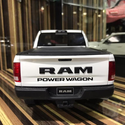 GT Spirit 1/18 RAM 2500 Power Wagon White Resin Model Car - premium collector scale model