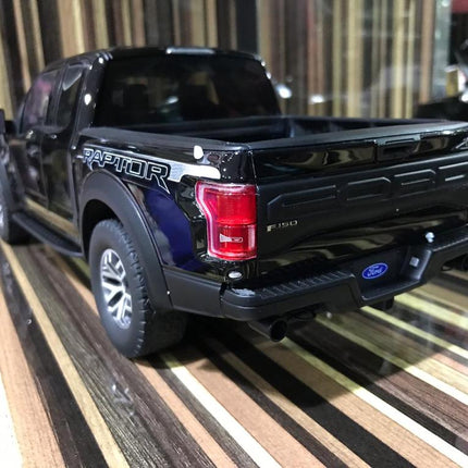 1/18 Diecast Ford Raptor Black GT Spirit Scale Model Car - fine detailed model replica