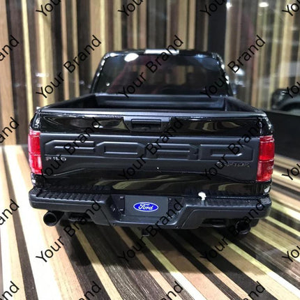 1/18 Diecast Ford Raptor Black GT Spirit Scale Model Car - premium collector scale model