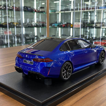 GT Spirit 1/18 BMW M5 G90 Blue Metallic Resin Model - collector edition scale model