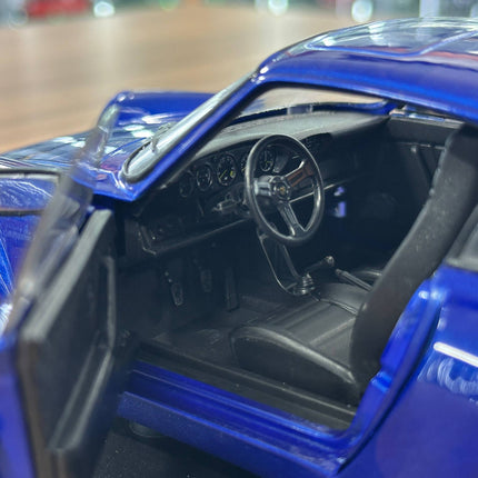 Solido Porsche KS-R 2022 1:18 Blue Metallic Diecast Model Car - collector edition scale model