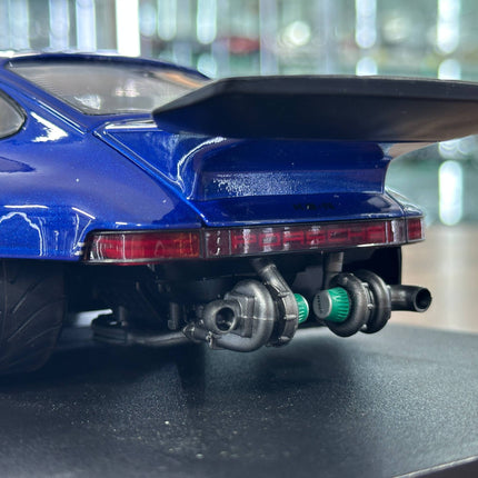 Solido Porsche KS-R 2022 1:18 Blue Metallic Diecast Model Car - scale model for display