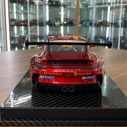 VIP Models Porsche 992.1 Cup #95 McQueen Decal 1:18 Resin Model - premium collector scale model