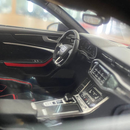 GT Spirit Audi RS 6 (C8) AVANT MTM 2021 1:18 Red Resin Diecast Model - scale model collectible piece